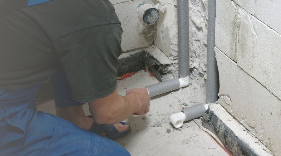 Expert burst pipe repair services in Tolono, IL